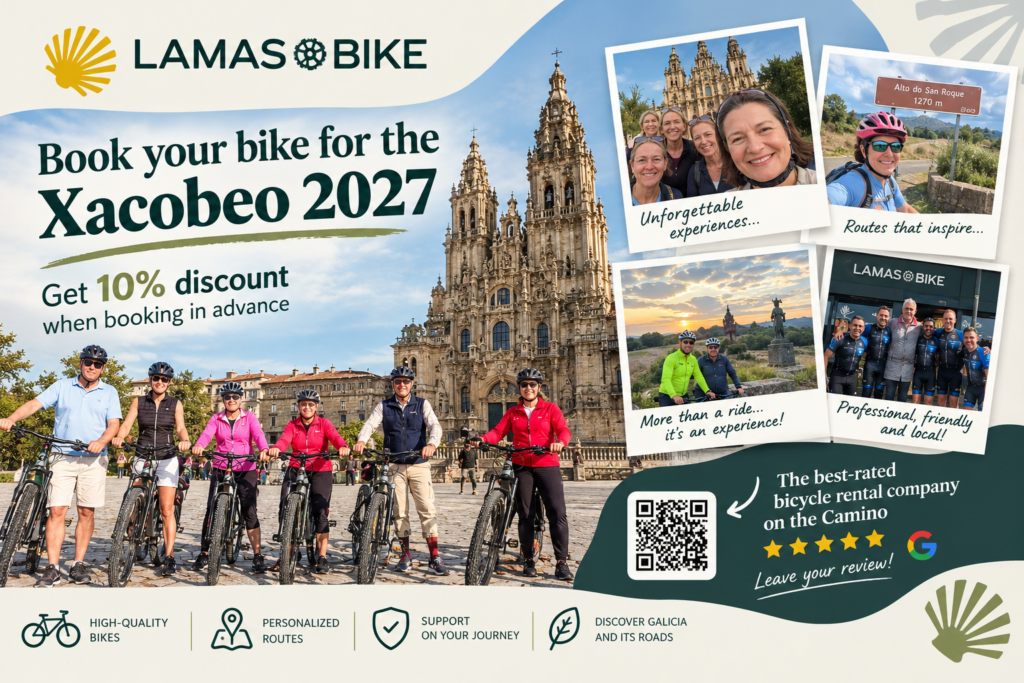 Alquiler bicicletas Xacobeo 2027
